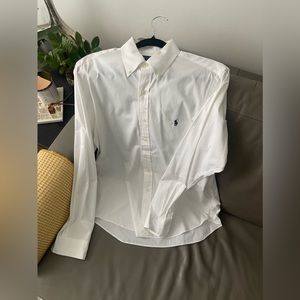 RALF LAUREN SHIRT SIZE M WHITE